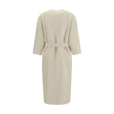 Aftercoat Cream Fleece Wool Coat